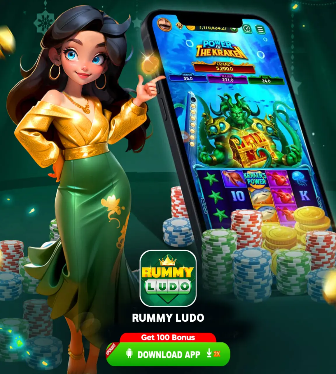 Rummy Ludo Banner